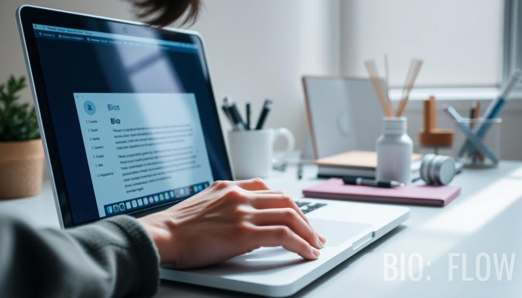 rédiger bio et titre impactants